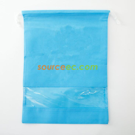 礼品订购居家抽绳鞋袋广告