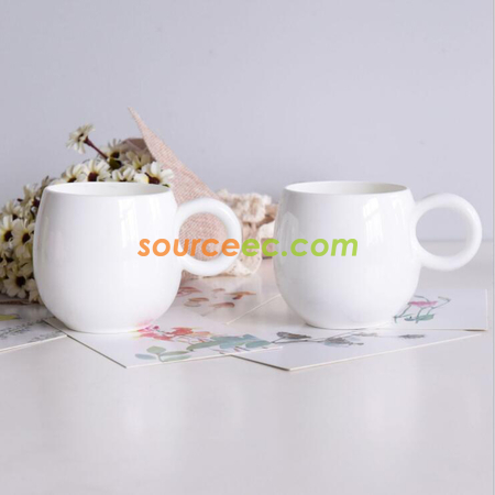 礼品订购陶瓷大肚杯广告