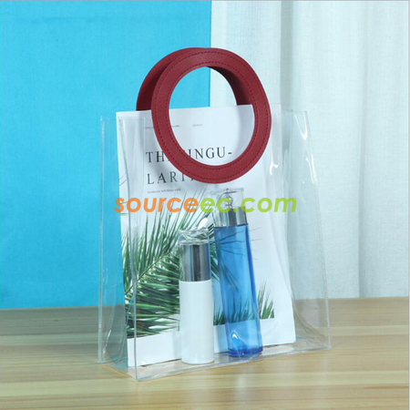 礼品订购镭射炫彩手提袋广告