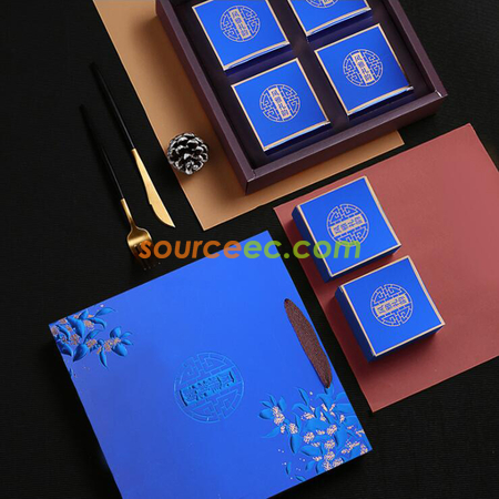 礼品订购定制月饼软盒广告