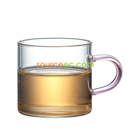 礼品订购雅致玻璃品茗杯广告
