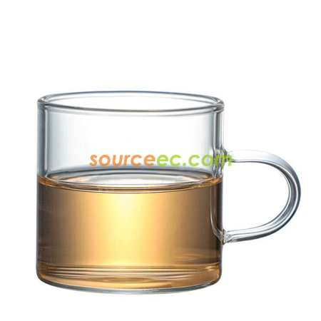 礼品订购雅致玻璃品茗杯广告
