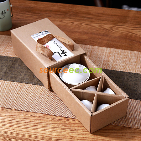 礼品订购便携茶具套装广告