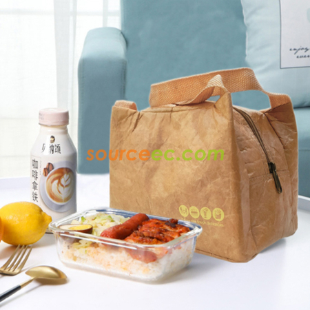 礼品订购杜邦纸保温袋广告