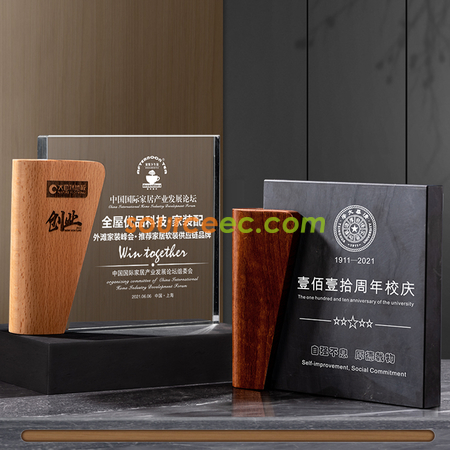 礼品订购水晶座广告