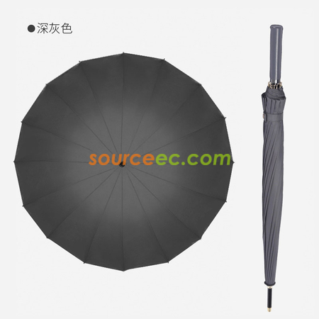 礼品订购素色16骨高尔夫广告雨伞广告