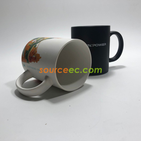 礼品订购哑光陶瓷杯广告