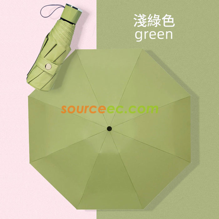 礼品订购五折叠雨伞广告