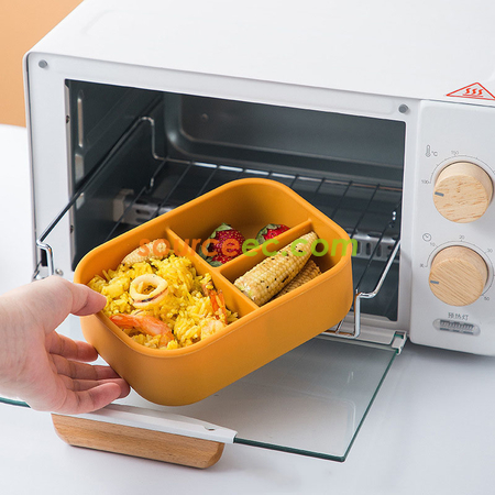 礼品订购硅胶饭盒广告
