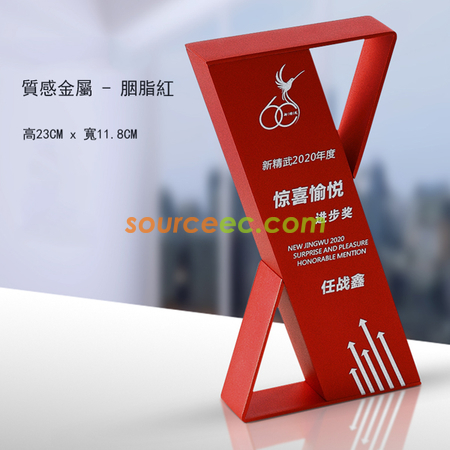 礼品订购金属水晶座广告