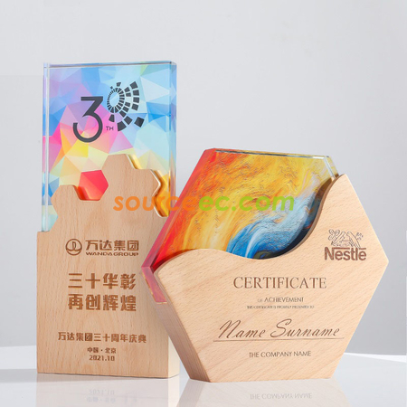 礼品订购水晶座广告
