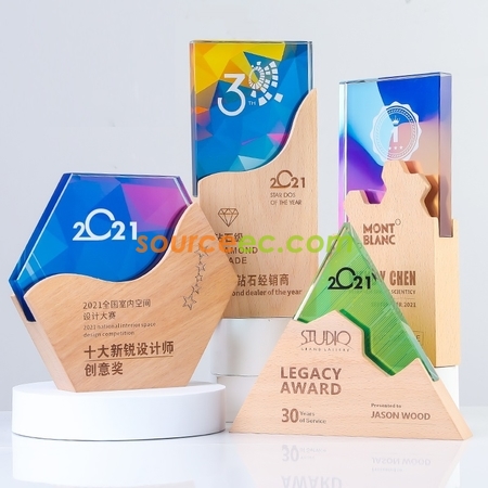 礼品订购水晶座广告