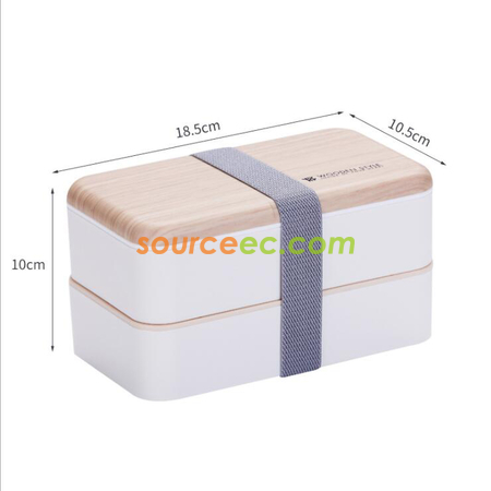 礼品订购双层便当盒广告