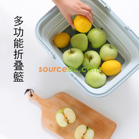 礼品订购折叠篮广告