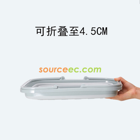 礼品订购折叠篮广告