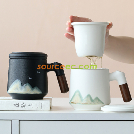 礼品订购陶瓷杯套装广告