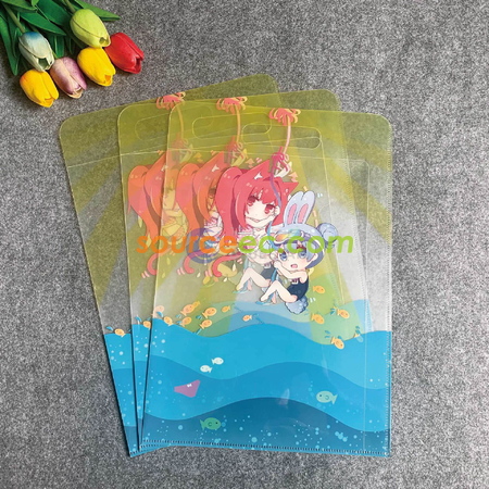 礼品订购可撕L型文件夹广告