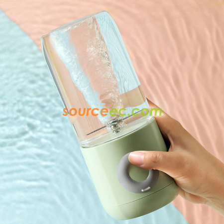 礼品订购500ML 便携USB充电榨汁杯广告