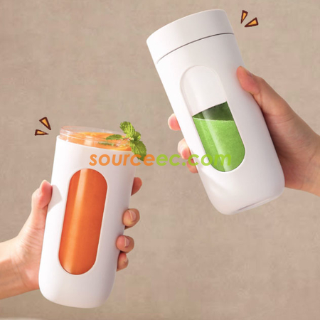 礼品订购300ML 便携USB充电榨汁杯广告