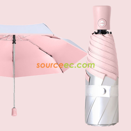 礼品订购折叠雨伞广告