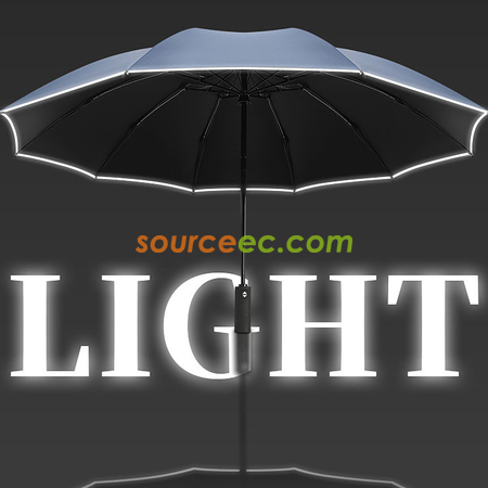 礼品订购折叠雨伞广告