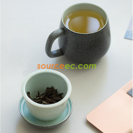 礼品订购泡茶陶瓷杯广告