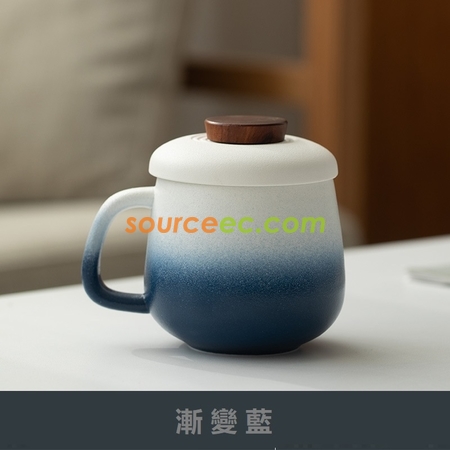 礼品订购泡茶陶瓷杯广告