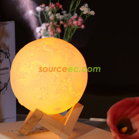 3D月球夜灯加湿器