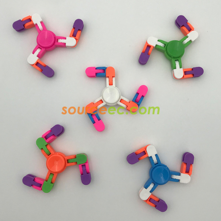 礼品订购解压链条陀螺广告