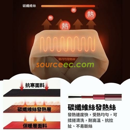 礼品订购石墨烯智能发热围巾广告