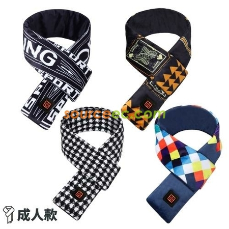 礼品订购石墨烯智能发热围巾广告