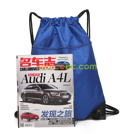 礼品订购拉链束口袋广告