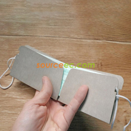 礼品订购牛皮纸口罩收纳夹广告