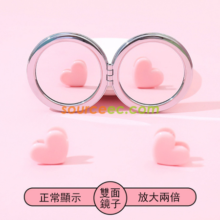 礼品订购创意流沙化妆镜广告