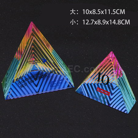 礼品订购水晶奖座广告