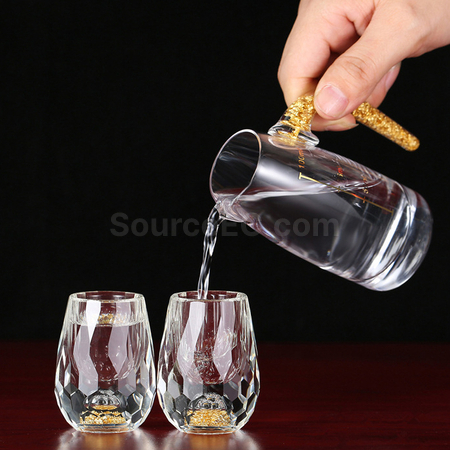礼品订购水晶玻璃小酒杯广告