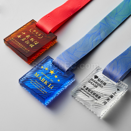 礼品订购琉璃奖牌广告