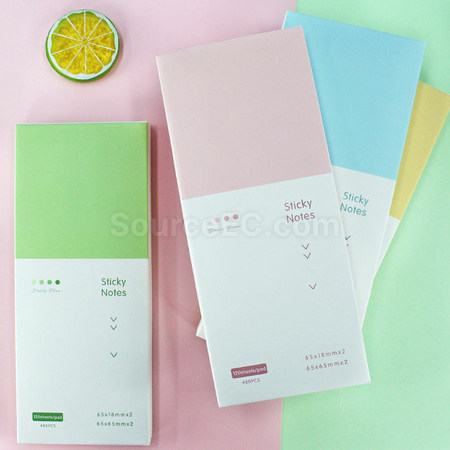 礼品订购创意渐变便利贴记事贴n次贴广告