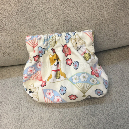 礼品订购棉布零钱包广告
