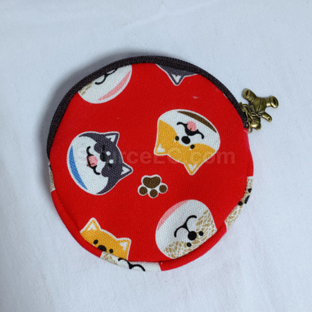 礼品订购帆布零钱包广告