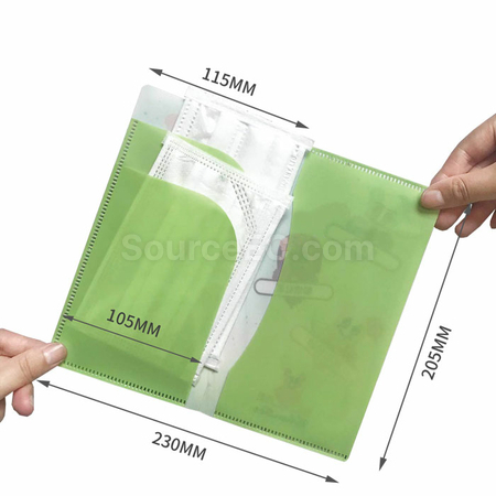 礼品订购口罩暂存夹广告