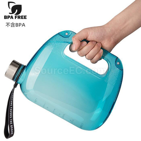 礼品订购1.5L便携斜挎包水壶广告