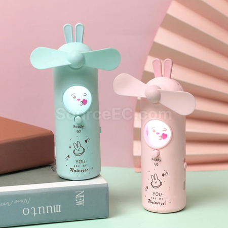 礼品订购变脸兔子风扇广告
