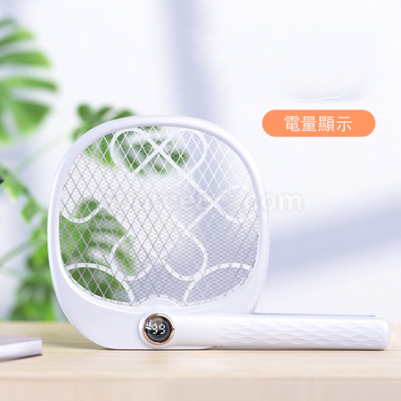 礼品订购折叠USB充电电蚊拍广告