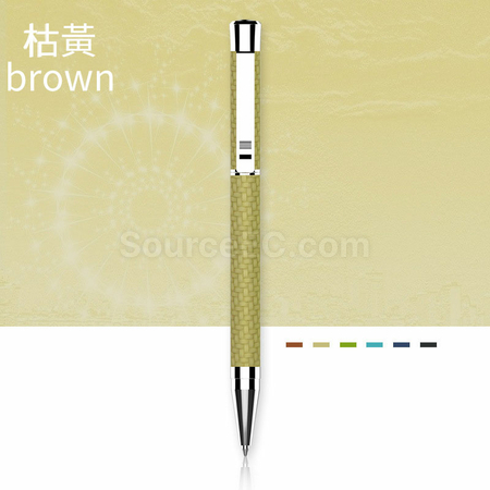 礼品订购PU皮质圆珠笔广告