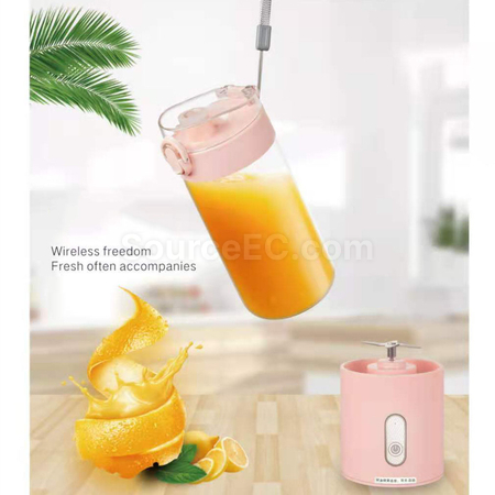 礼品订购400ML 便携榨汁杯广告