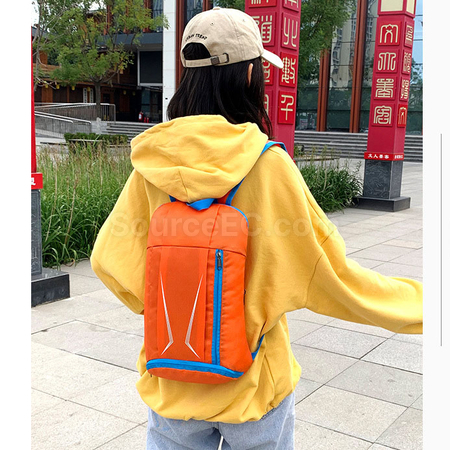 礼品订购折叠背包广告