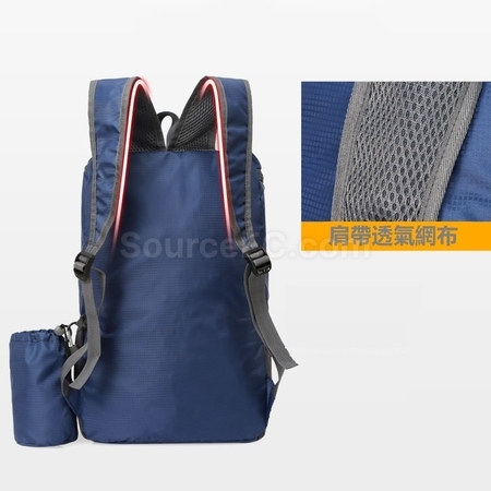 礼品订购超轻折叠背包广告