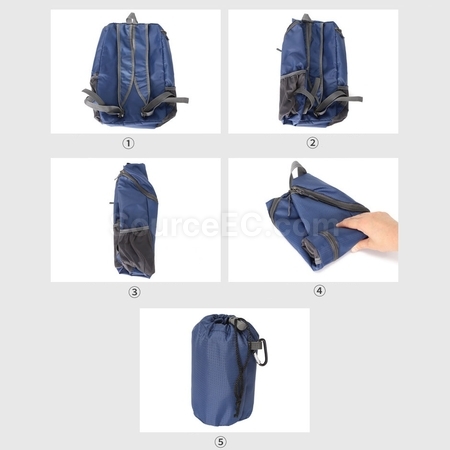礼品订购超轻折叠背包广告