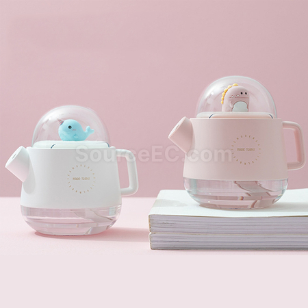 礼品订购可爱水壶加湿器广告